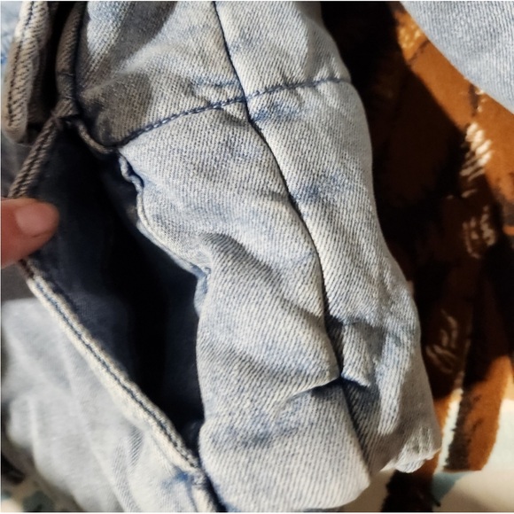 Kan Can Denim Puffer Jacket Large - Picture 7 of 8